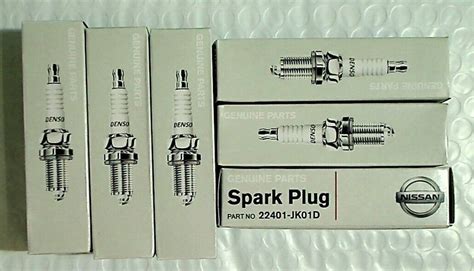 6 Pieces - INFINITI / NISSAN 22401-JK01D / DENSO FXE24HR11 (3457) Spark ...