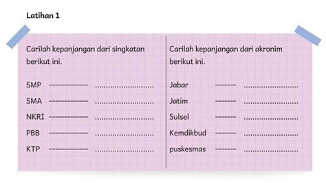 Soal Kunci Jawaban Pelajaran Bahasa Indonesia Kurikulum Merdeka Kelas