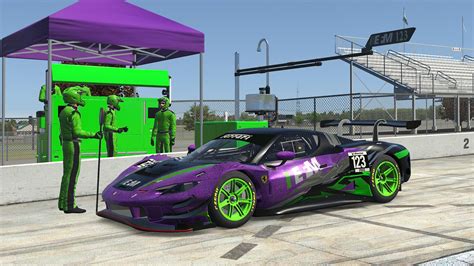 Ferrari 296 Gt3 Epic Fails Motorsports Purple Shimmer Standard