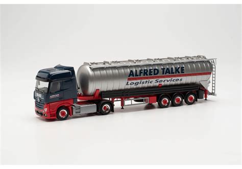 Herpa Mercedes Benz Actros Bigspace Adr Vacuum Silo