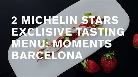 Michelin Stars The Madness Of Perfection Moments Barcelona Youtube