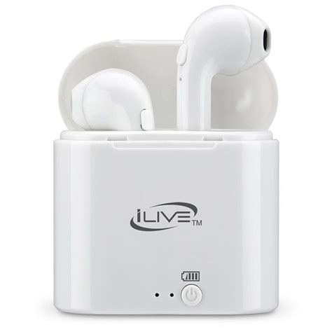 Ilive True Wireless Bluetooth Earbuds In White Shop Nfm