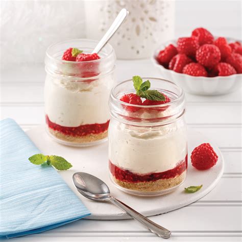 Cheesecakes Sans Cuisson Au Chocolat Blanc Et Framboises 5