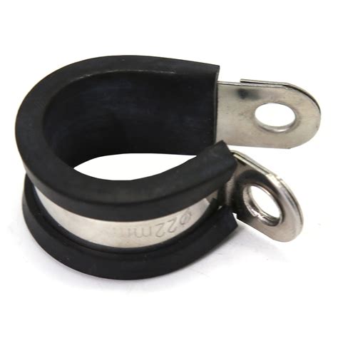 Stainless Steel Rubber Lined P Clip Pipe Hose Fastener Clamp China