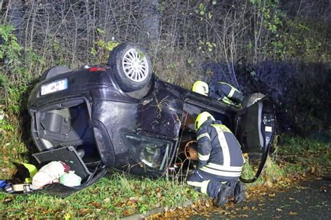 Unfall Auf Der L Pkw Berschl Gt Sich Bei Kaan Marienborn