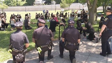 Demonstrators Gather In Fall River For Peaceful Protest Wjar