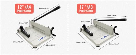 Hfs R Heavy Duty Guillotine Paper Cutter Sheet Capacity Solid