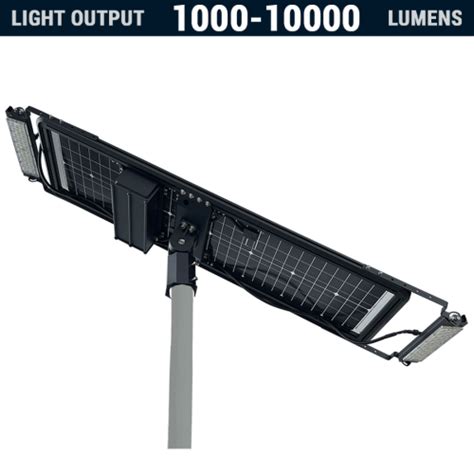 Solar Parking Lot Lights, Poles & Systems