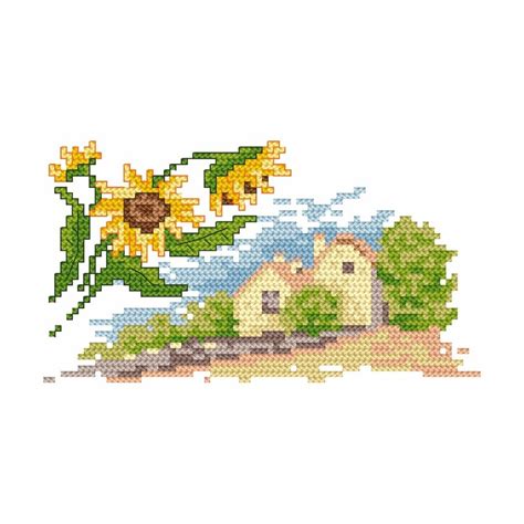 Cross Stitch Pattern PDF Summer