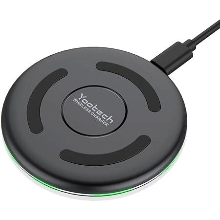 Yootech 2 Pack Wireless Charger Qi Certified 7 5w Wireless Charging