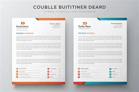 Modern Professional Letterhead Template Design Premium Ai Generated Image