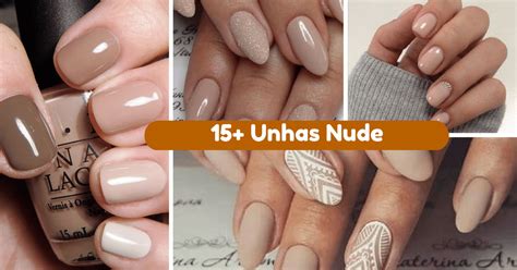 Unhas Decoradas Nude