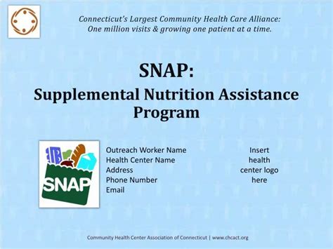 Ppt Snap Supplemental Nutrition Assistance Program Powerpoint