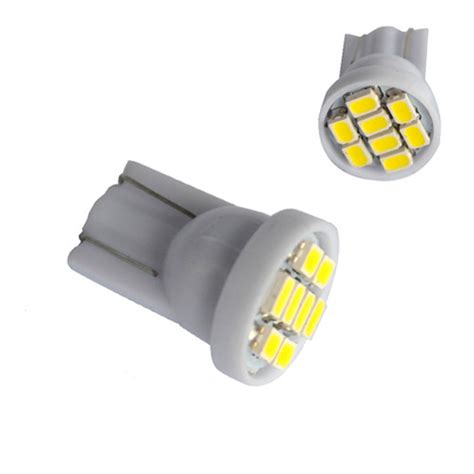2x LED T10 W5W лампа в автомобиль, 8 SMD 3020, белый – фото, отзывы ...