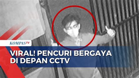 Seakan Mengejek Komplotan Pencuri Di Bengkulu Acungkan Jempol Ke Cctv