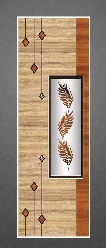 20mm WPC Digital Printed Swinging Doors For Office Height 80 Inch At