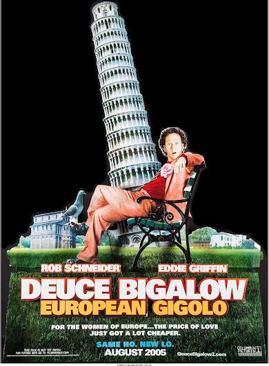 Deuce Bigalow Gigoló Europeo Carteles De Cine