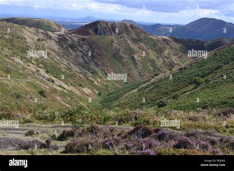 Views Of The Shropshire Hills From Carding Mill Valley To The Long