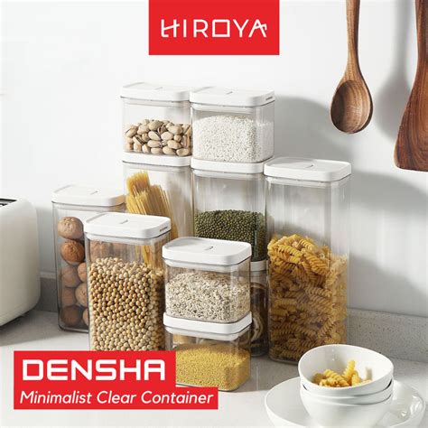 Jual HIROYADENSHA Penyimpanan Box Serbaguna Simple Wadah Kedap