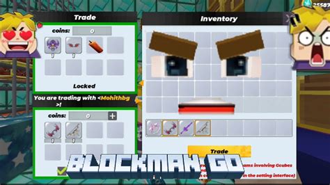 How To Get Rich Trade In Block Man Go Sky Block Enjoy Video