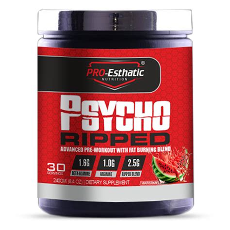 Proesthatic Nutrition Psycho Ripped Global Nutrition