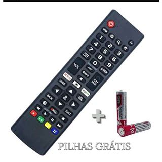 Controle Remoto Universal Pra Qualquer Tv LG Netflix Mais Pilha