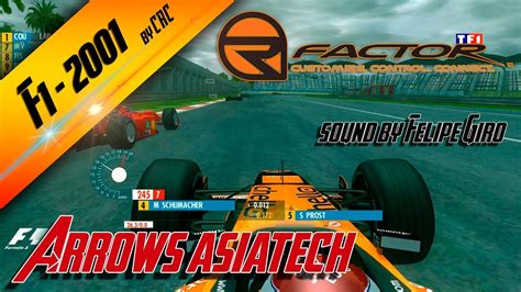 RFACTOR F1 2001 By CRC Arrows Asiatech PURE SOUND By Felipe Giro