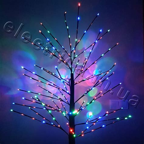 Светодиодное Дерево коричневое 1,5м 220LED Мульти купить в Киеве ...