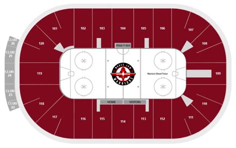 Seating Map Moose Jaw Warriors