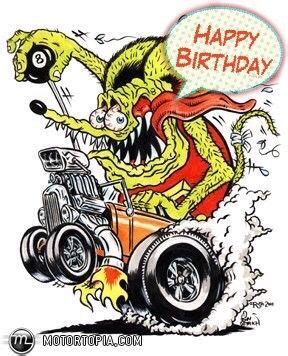 Happy Birthday Hot Rod