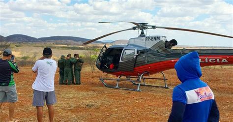 Icó Na Rede Em Icó Helicóptero Da Ciopaer Apresenta Pane Depois Da