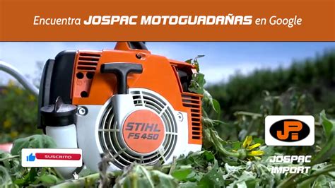 Motoguadaña FS450 STIHL poderosa eficiente y rápida en el corte