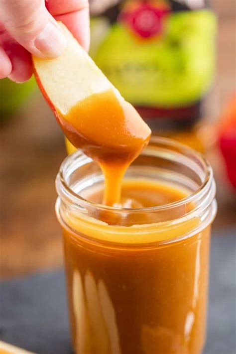 Apple Bourbon Caramel Sauce Kif