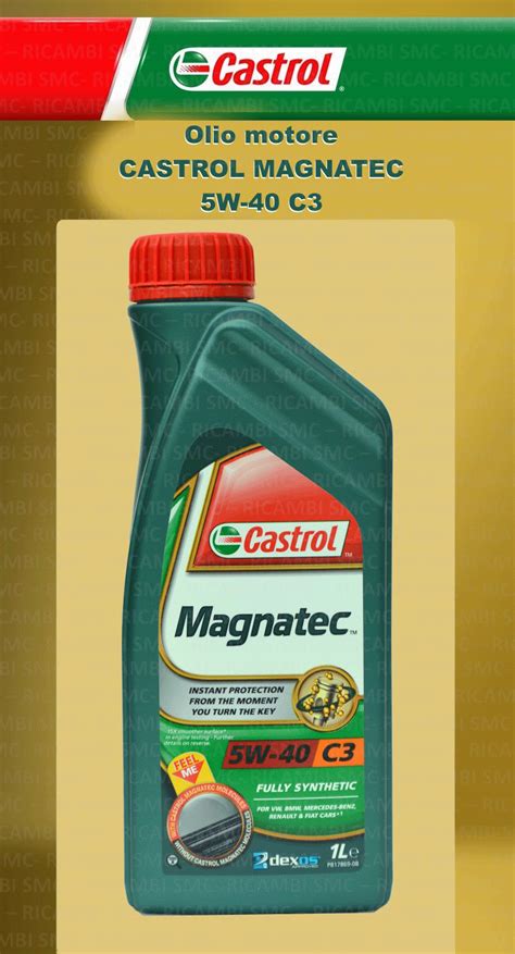 Olio Castrol Magnatec W C Lt Ricambi Auto Smc Ricambi Auto Smc