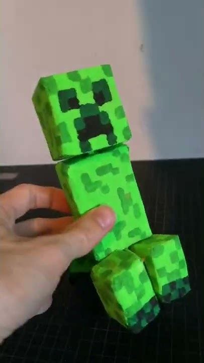 Cardboard Minecraft Creeper Youtube