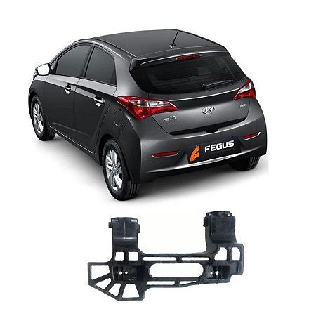 Suporte Parachoque Traseiro Hyundai Hb Hatch Fegus Auto Parts