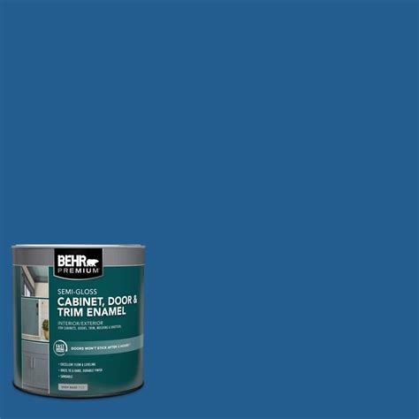 Behr Premium Qt S G Sapphire Lace Semi Gloss Enamel Interior