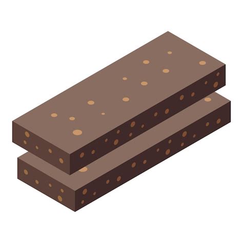 Premium Vector Protein Bars Icon Isometric Of Protein Bars Vector