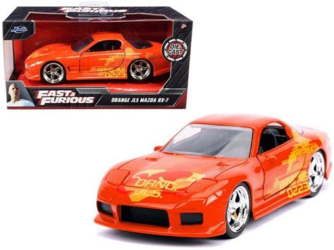 Orange Julius Mazda Rx 7 Orange Metallic With Graphics Fast And Furiou