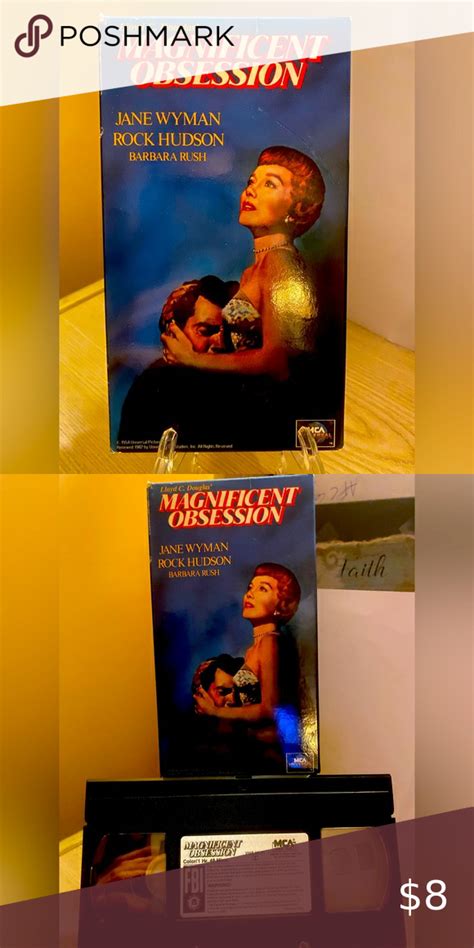 Magnificent Obsession Vhs Rock Hudson Jane Wyman New Jane Wyman