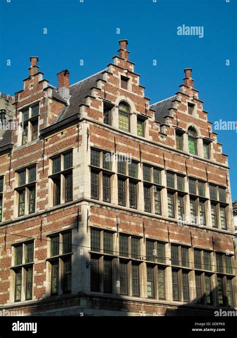 Old Town Antwerp Flanders Belgium Stock Photo Alamy