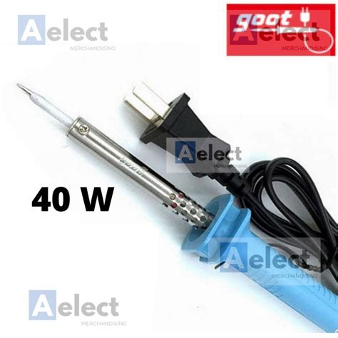 Goot Soldering Iron 40 watts KS-40R (CLASS A) | Shopee Philippines