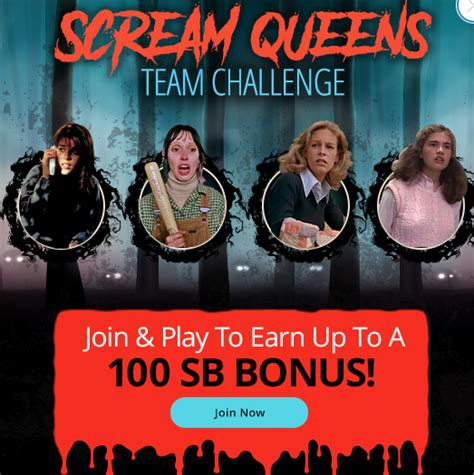 Swagbucks Join The Scream Queens Challenge For Bonus SB Cha Ching