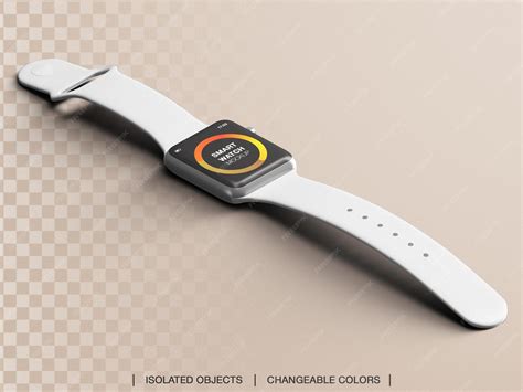 Premium PSD | Smartwatch sport gadget display interface app design