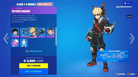 How To Get The Katsuki Bakugo Skin In Fortnite 24ssports