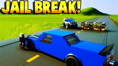 Lego Jailbreak Lego Cops And Robbers Brick Rigs Gameplay Youtube