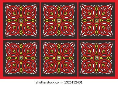 Motif Toraja Design Design Motif Toraja Stock Vector (Royalty Free) 1326132401 | Shutterstock