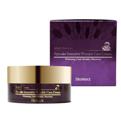 Deoproce Syn-ake Intensive Wrinkle Care Cream, 100гр - Корейская ...