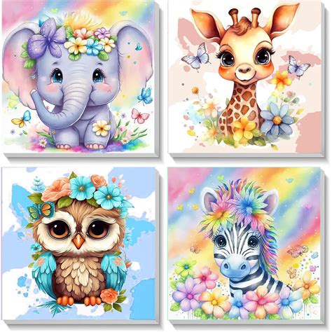 animal painting by numbers 7