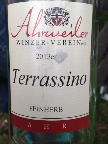 Ahrweiler Winzer Verein Terrassino Feinherb Ros Vivino